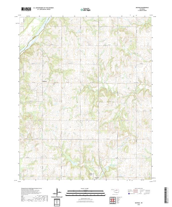 USGS Topographic Map – Masham