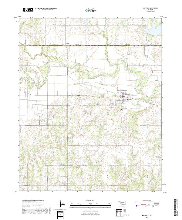 USGS Topographic Map – Maysville