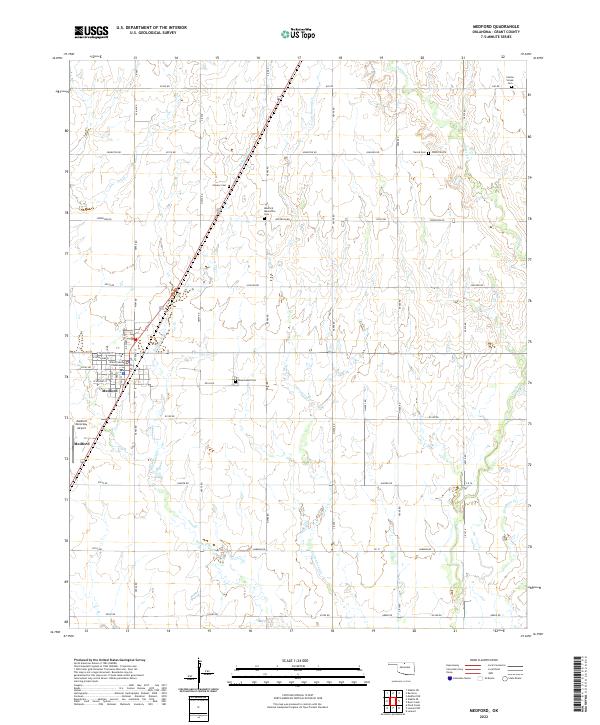 USGS Topographic Map – Medford