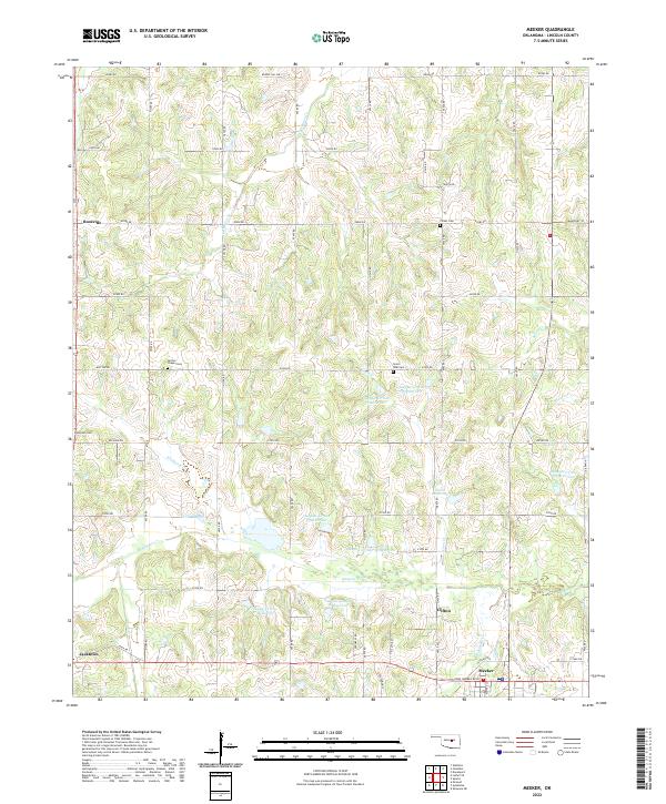 USGS Topographic Map – Meeker
