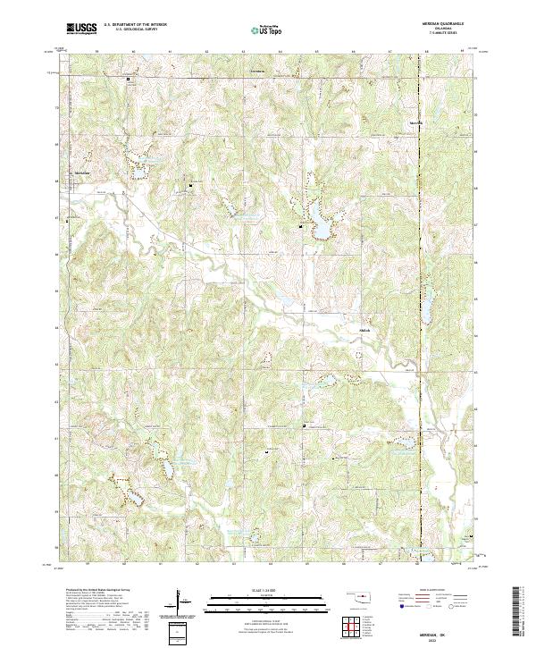 USGS Topographic Map – Meridian