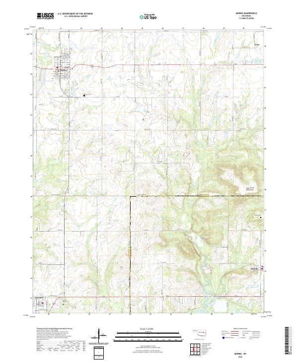 USGS Topographic Map – Morris