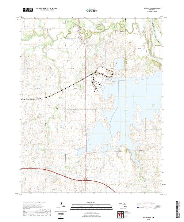 USGS Topographic Map – Morrison NE