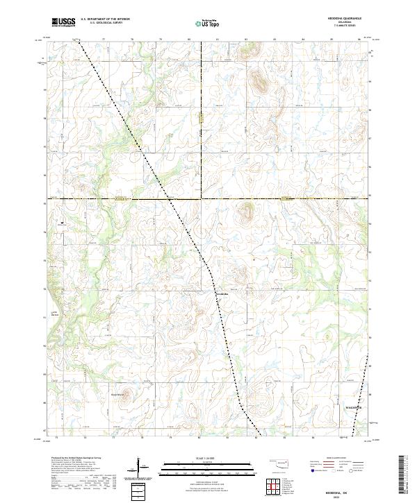USGS Topographic Map – Neodesha