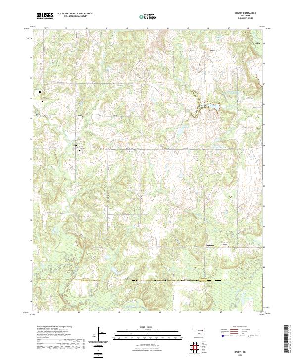 USGS Topographic Map – Newby