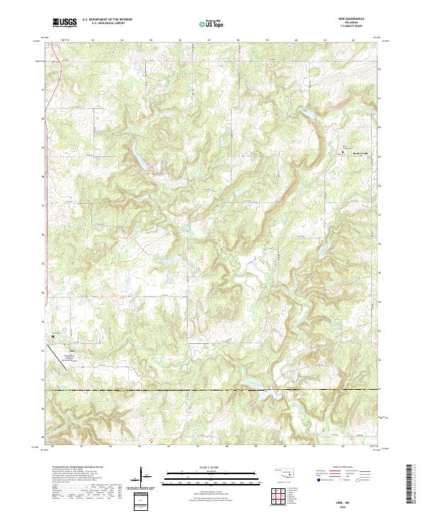 USGS Topographic Map – Non
