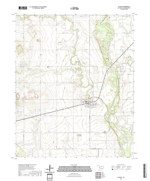 USGS Topographic Map – Olustee