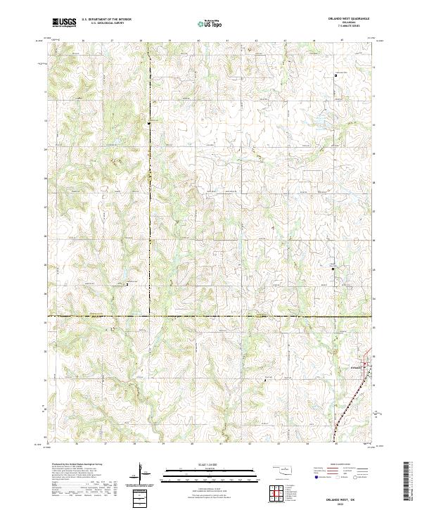 USGS Topographic Map – Orlando West
