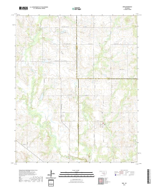 USGS Topographic Map – Orr