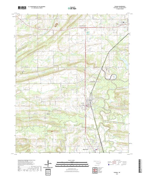 USGS Topographic Map – Panama