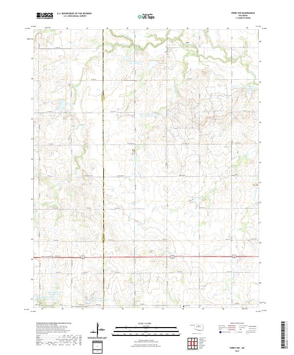 USGS Topographic Map – Perry NW