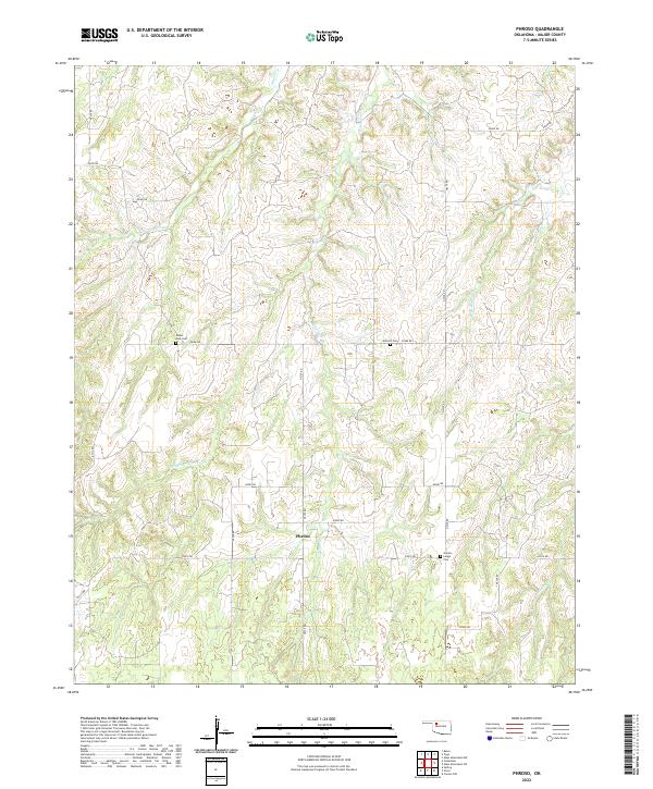 USGS Topographic Map – Phroso