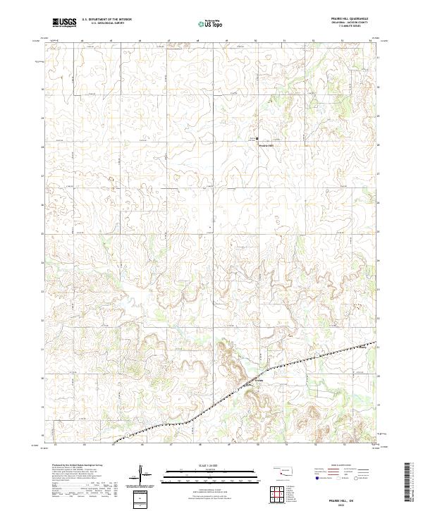 USGS Topographic Map – Prairie Hill