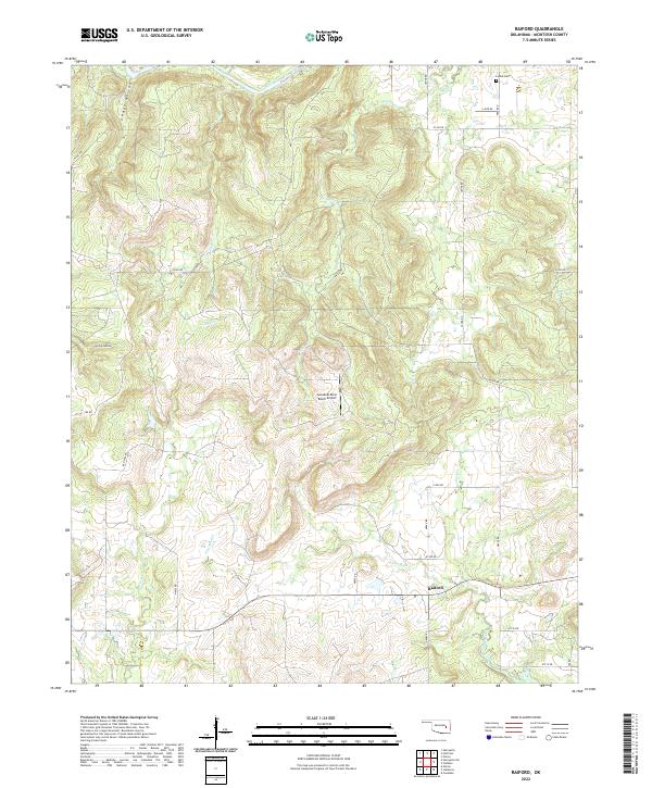 USGS Topographic Map – Raiford