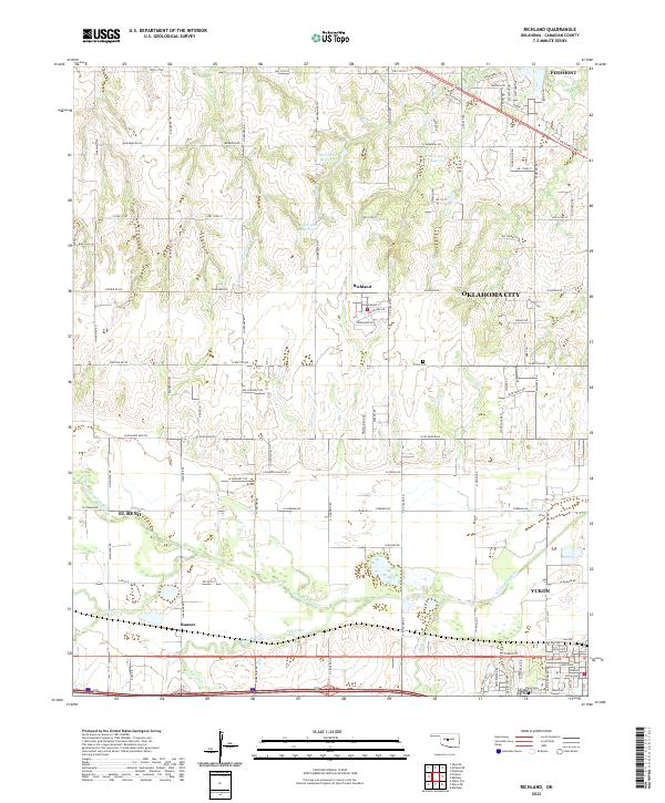 USGS Topographic Map – Richland