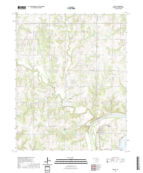 USGS Topographic Map – Ripley