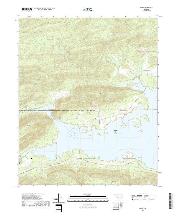 USGS Topographic Map – Sardis