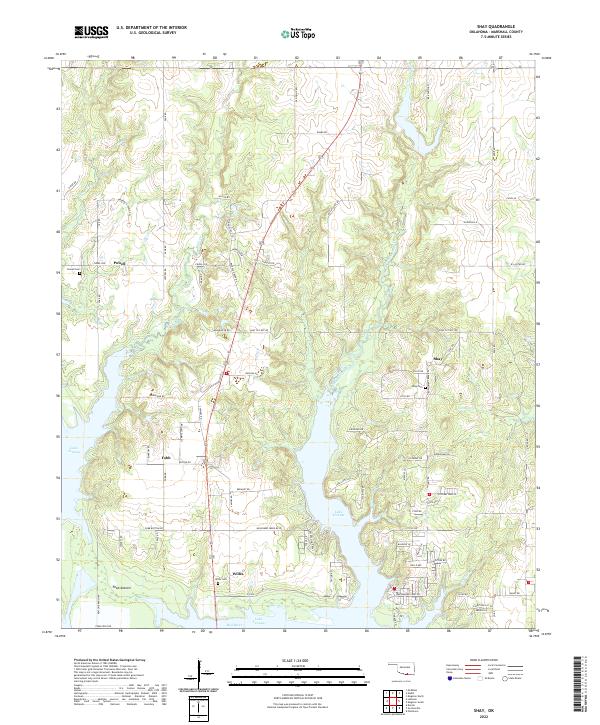USGS Topographic Map – Shay
