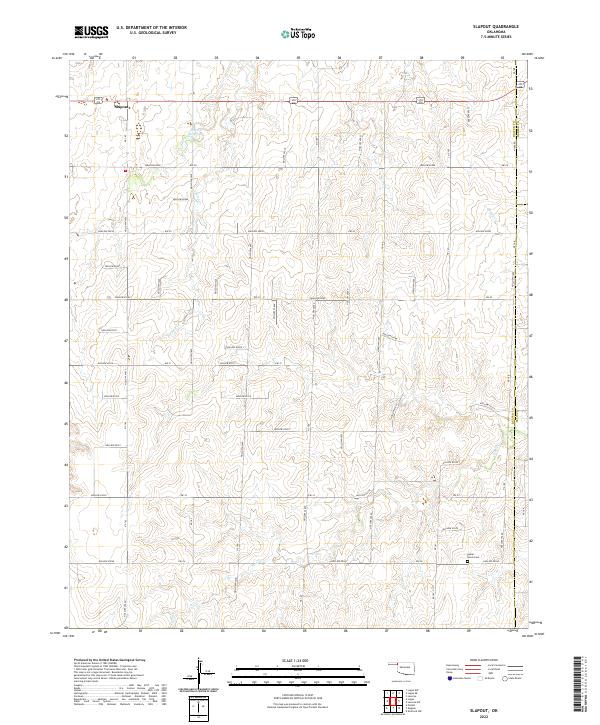 USGS Topographic Map – Slapout