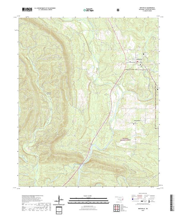 USGS Topographic Map – Smithville