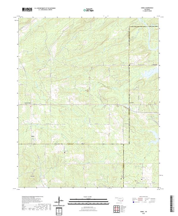 USGS Topographic Map – Sobol