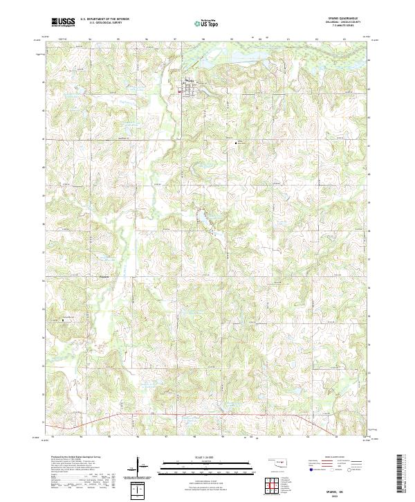 USGS Topographic Map – Sparks