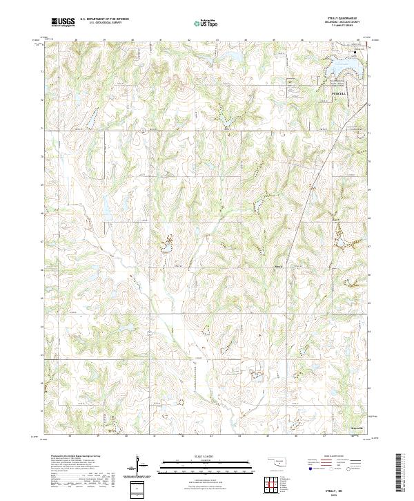 USGS Topographic Map – Stealy