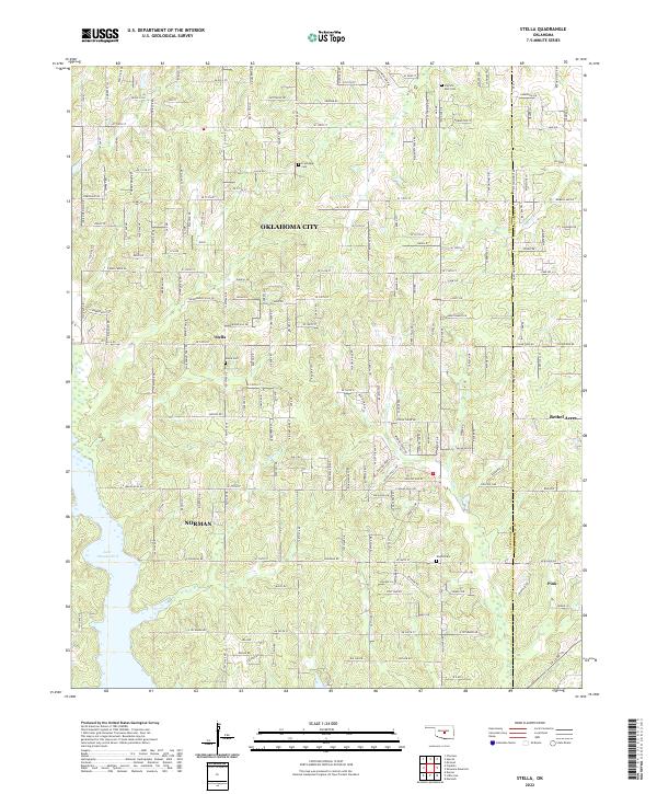USGS Topographic Map – Stella
