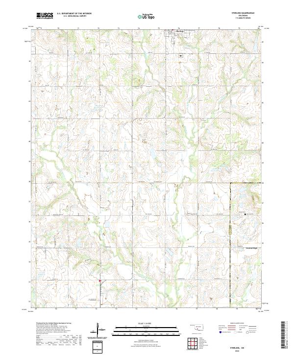 USGS Topographic Map – Sterling