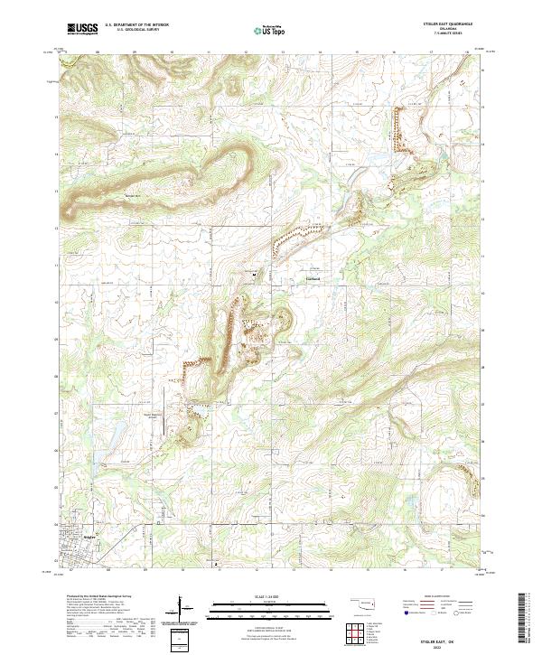 USGS Topographic Map – Stigler East