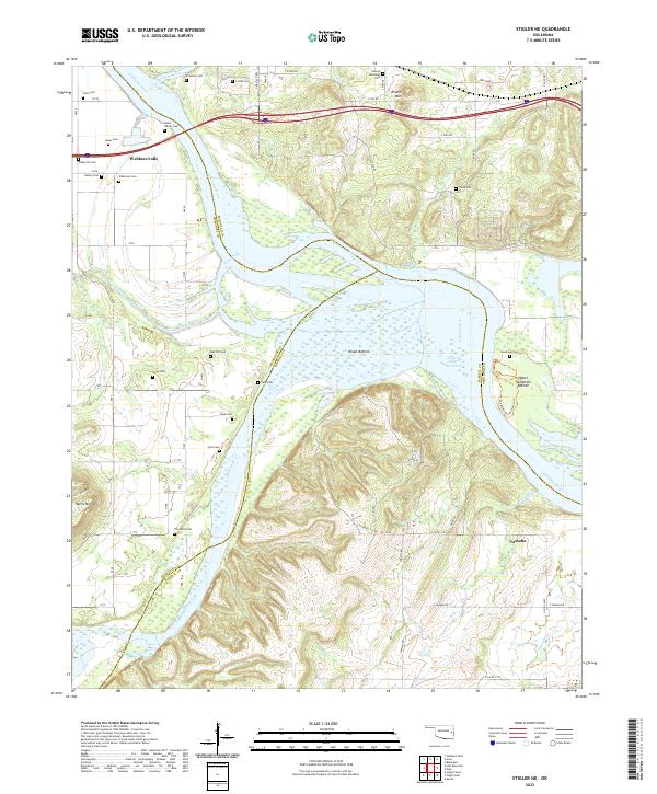 USGS Topographic Map – Stigler NE