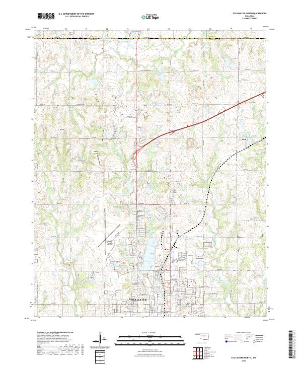 USGS Topographic Map – Stillwater North