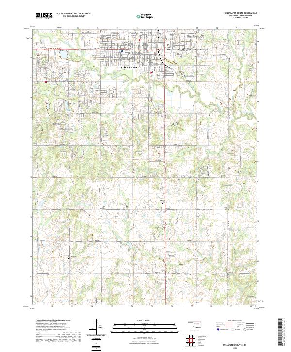 USGS Topographic Map – Stillwater South