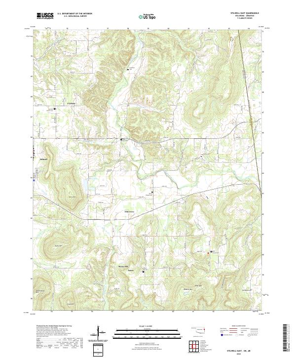 USGS Topographic Map – Stilwell East