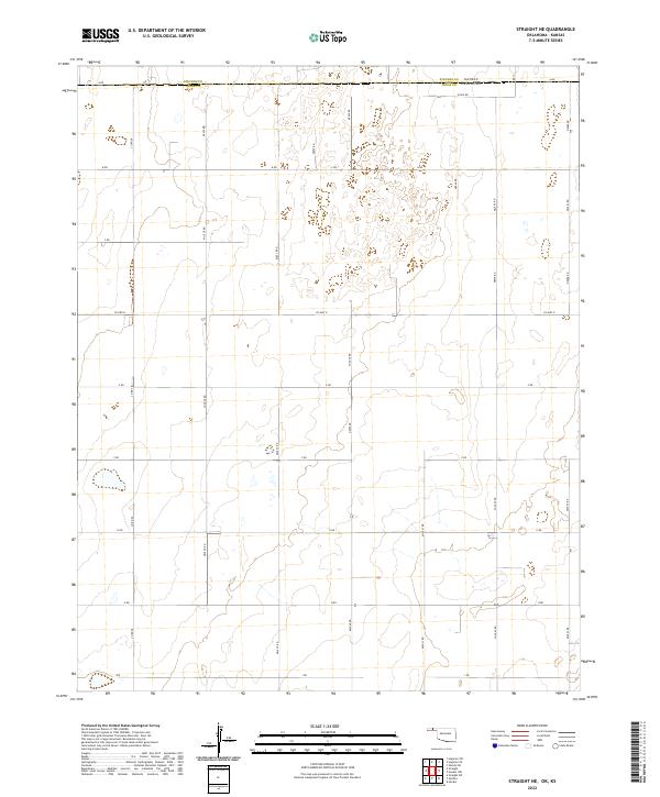 2022 Map of Straight NE, 2022 Print