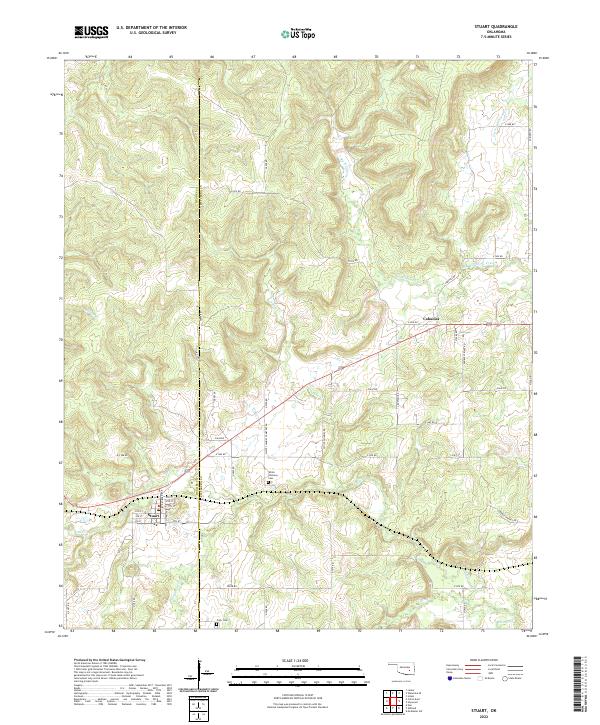 USGS Topographic Map – Stuart