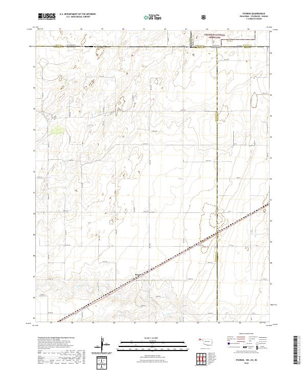 USGS Topographic Map – Sturgis