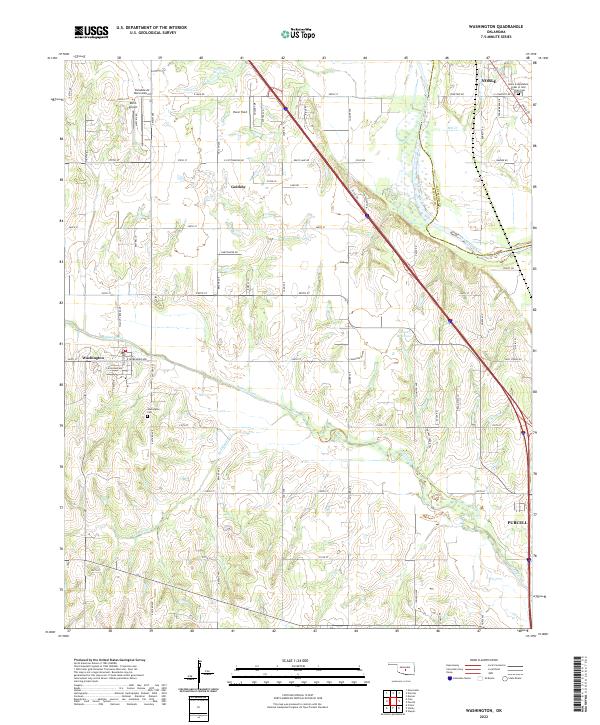 USGS Topographic Map – Washington