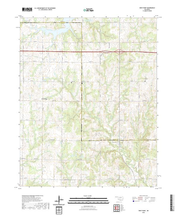 USGS Topographic Map – West Point