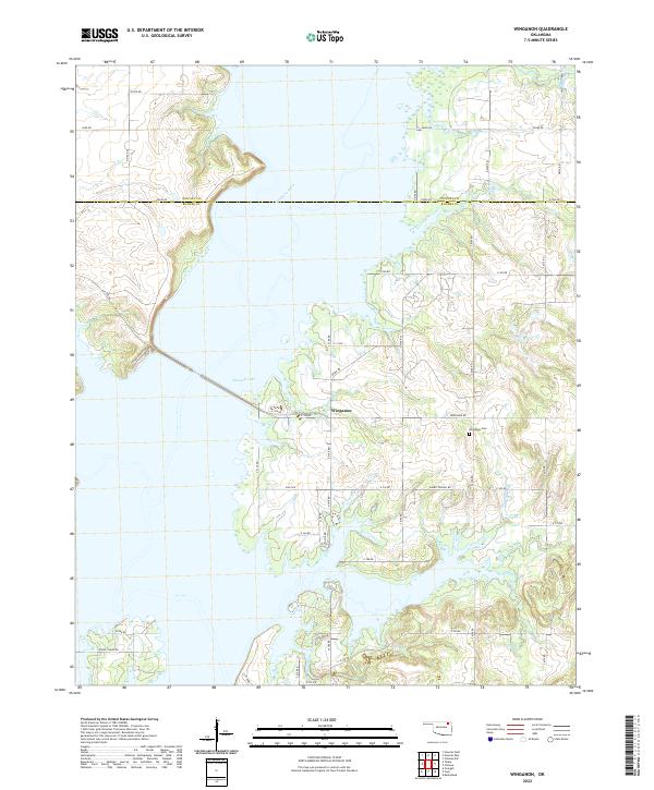 USGS Topographic Map – Winganon
