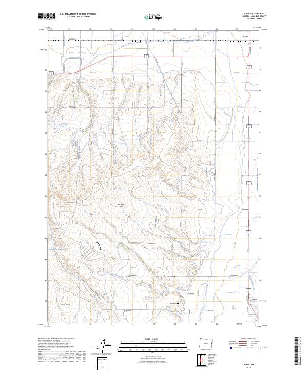 USGS Topographic Map – Cairo