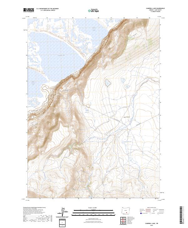 USGS Topographic Map – Campbell Lake