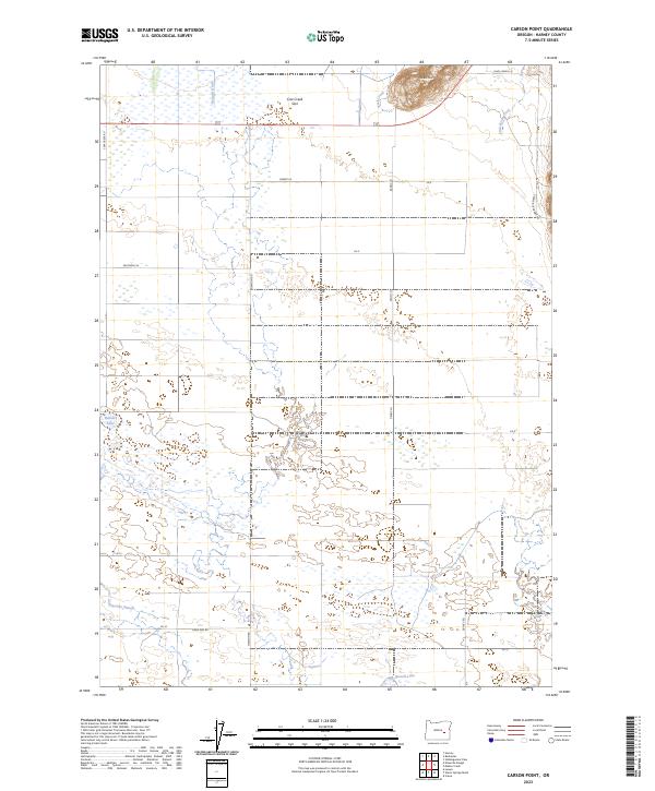 USGS Topographic Map – Carson Point