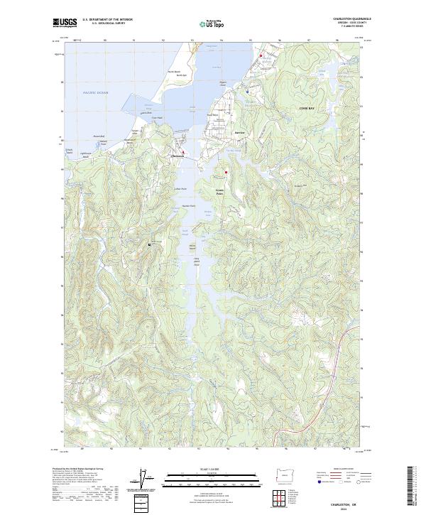 USGS Topographic Map – Charleston