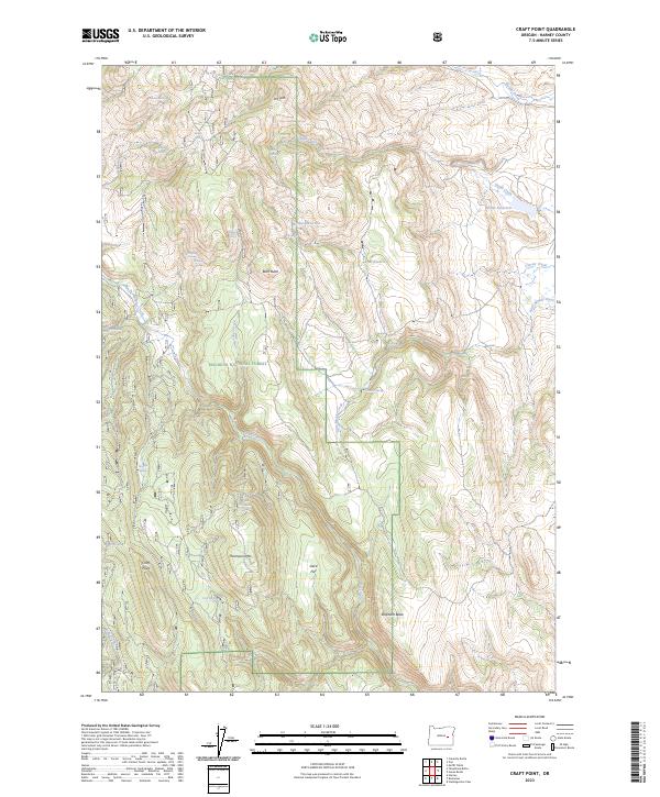 USGS Topographic Map – Craft Point