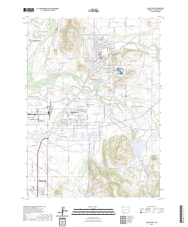 USGS Topographic Map – Eagle Point