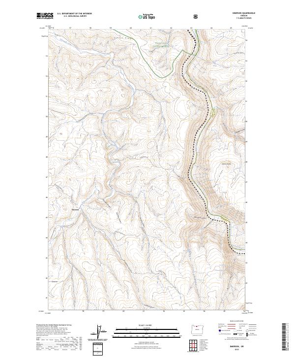 USGS Topographic Map – Emerson