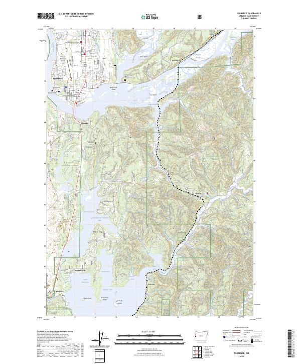 USGS Topographic Map – Florence