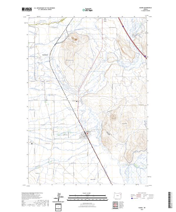 USGS Topographic Map – Haines