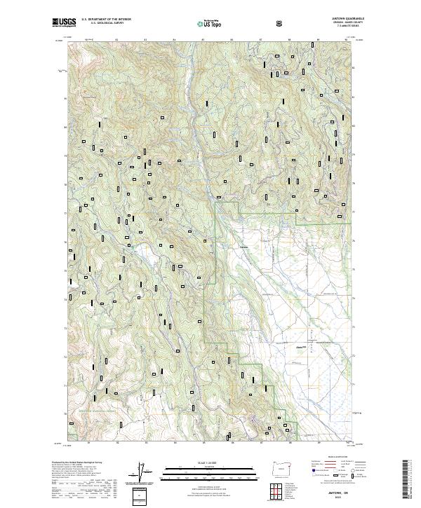 USGS Topographic Map – Jimtown